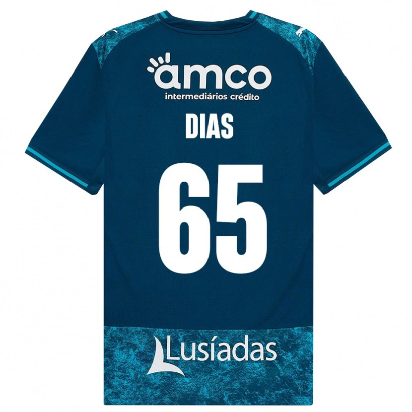 Danxen Niño Camiseta Leandro Dias #65 Grisardodarkslategray Turquesamedio 2ª Equipación 2026/27 La Camisa