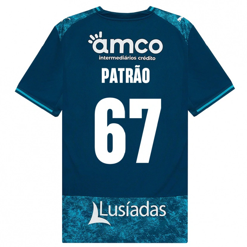 Danxen Niño Camiseta Afonso Patrão #67 Grisardodarkslategray Turquesamedio 2ª Equipación 2026/27 La Camisa