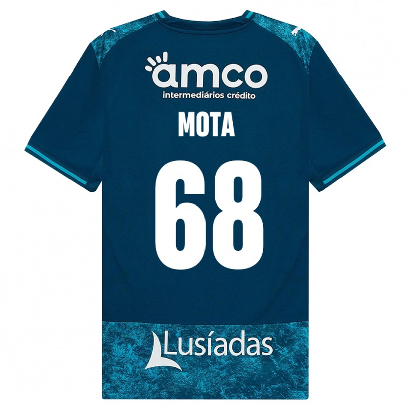 Danxen Niño Camiseta Edgar Mota #68 Grisardodarkslategray Turquesamedio 2ª Equipación 2026/27 La Camisa