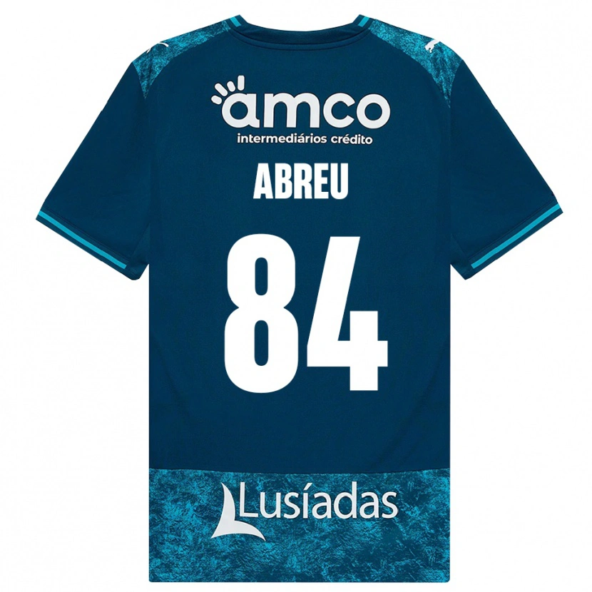 Danxen Niño Camiseta Rodrigo Abreu #84 Grisardodarkslategray Turquesamedio 2ª Equipación 2026/27 La Camisa