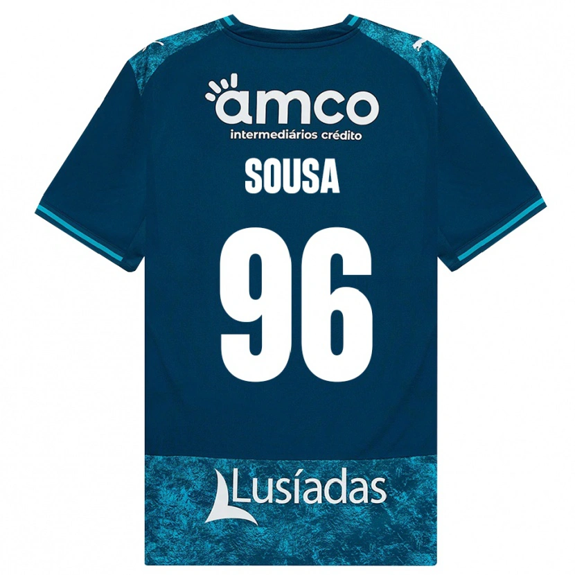 Danxen Niño Camiseta Afonso Dias Sousa #96 Grisardodarkslategray Turquesamedio 2ª Equipación 2026/27 La Camisa