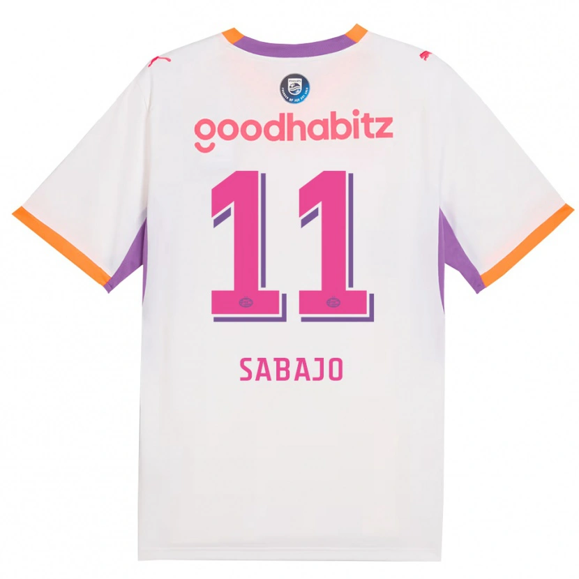 Danxen Niño Camiseta Givenciyo Sabajo #11 Blanco Púrpura Naranja 2ª Equipación 2026/27 La Camisa