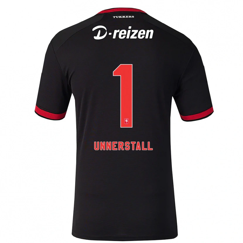 Danxen Niño Camiseta Lars Unnerstall #1 Rojo Blanco Negro 2ª Equipación 2026/27 La Camisa