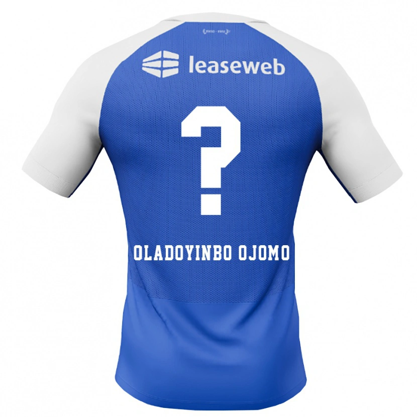 Danxen Niño Camiseta Jeremiah Oladoyinbo Ojomo #0 Azuldodger Rojo Blanco 2ª Equipación 2026/27 La Camisa