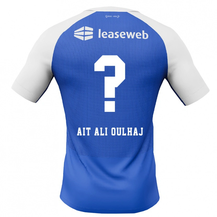 Danxen Niño Camiseta Adam Ait Ali Oulhaj #0 Azuldodger Rojo Blanco 2ª Equipación 2026/27 La Camisa