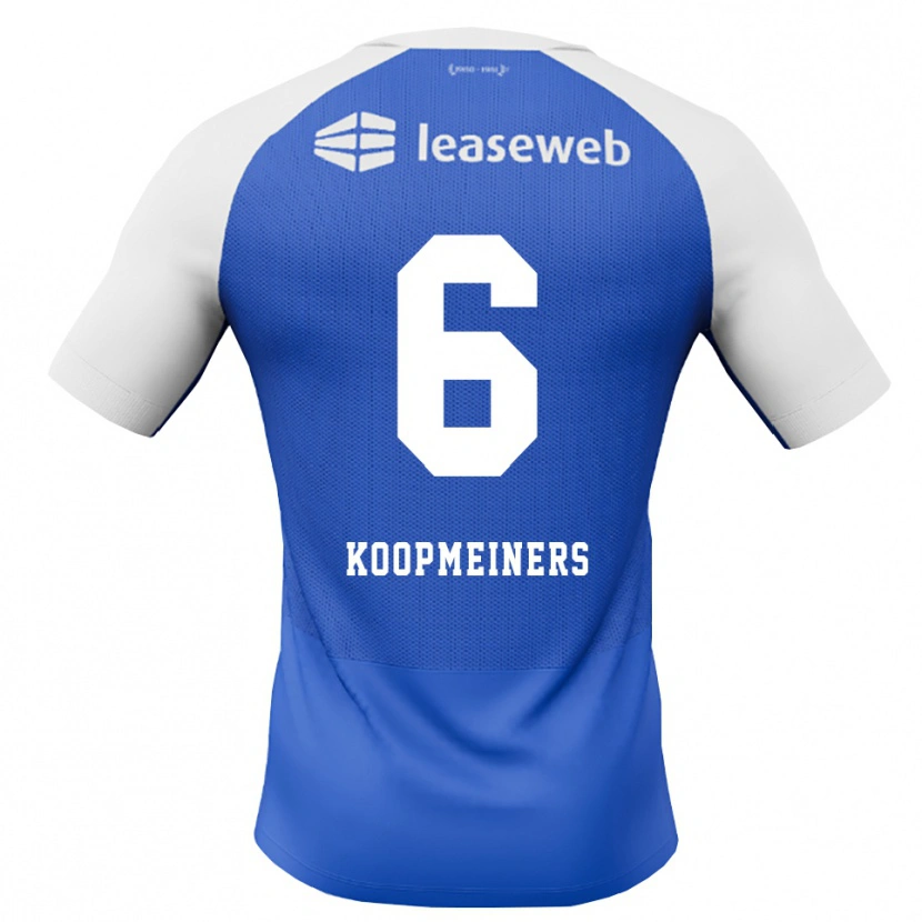 Danxen Niño Camiseta Peer Koopmeiners #6 Azuldodger Rojo Blanco 2ª Equipación 2026/27 La Camisa