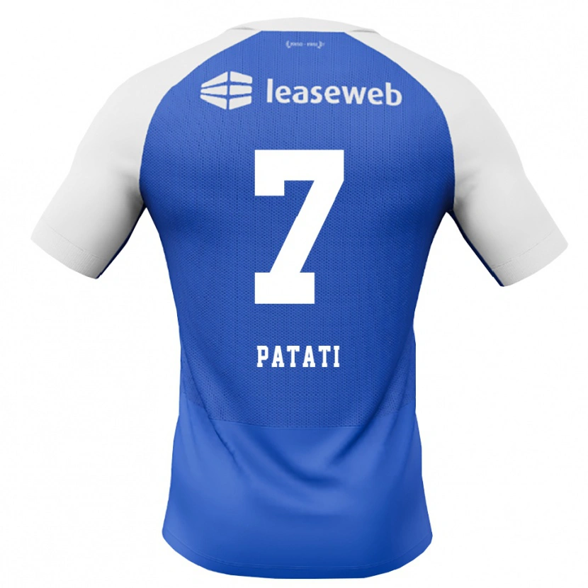 Danxen Niño Camiseta Weslley Patati #7 Azuldodger Rojo Blanco 2ª Equipación 2026/27 La Camisa