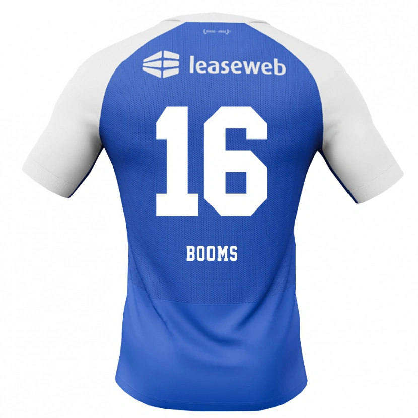 Danxen Niño Camiseta Trinette Booms #16 Azuldodger Rojo Blanco 2ª Equipación 2026/27 La Camisa