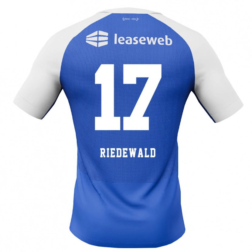 Danxen Niño Camiseta Kenzo Riedewald #17 Azuldodger Rojo Blanco 2ª Equipación 2026/27 La Camisa