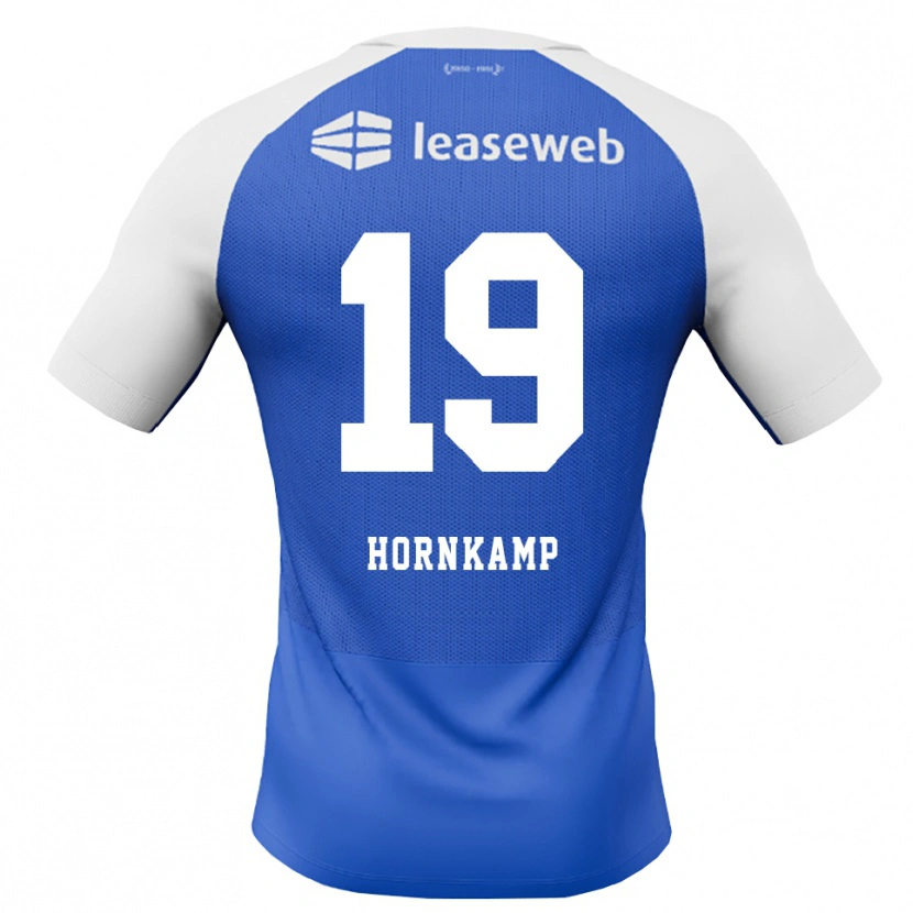 Danxen Niño Camiseta Jizz Hornkamp #19 Azuldodger Rojo Blanco 2ª Equipación 2026/27 La Camisa