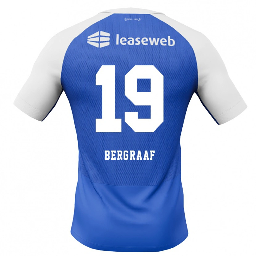 Danxen Niño Camiseta Jerolldino Bergraaf #19 Azuldodger Rojo Blanco 2ª Equipación 2026/27 La Camisa