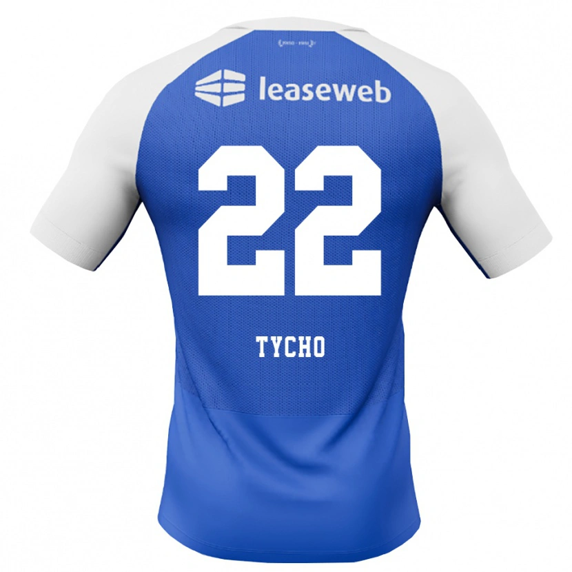 Danxen Niño Camiseta Tycho De Wit #22 Azuldodger Rojo Blanco 2ª Equipación 2026/27 La Camisa