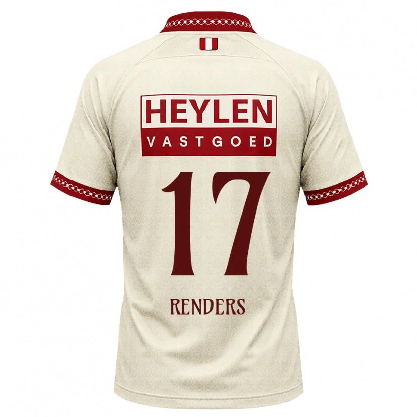 Danxen Niño Camiseta Semm Renders #17 Beige Rojo 2ª Equipación 2026/27 La Camisa