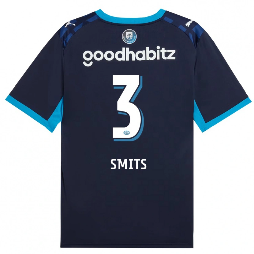 Danxen Niño Camiseta Thomas Smits #3 Azuldodger Azulreal Equipación Tercera 2026/27 La Camisa