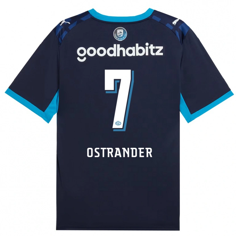 Danxen Niño Camiseta William Ostrander #7 Azuldodger Azulreal Equipación Tercera 2026/27 La Camisa