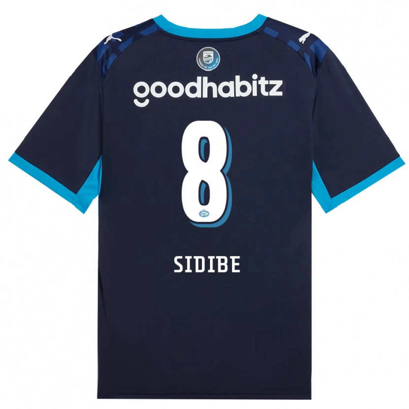 Danxen Niño Camiseta Sol Sidibé #8 Azuldodger Azulreal Equipación Tercera 2026/27 La Camisa