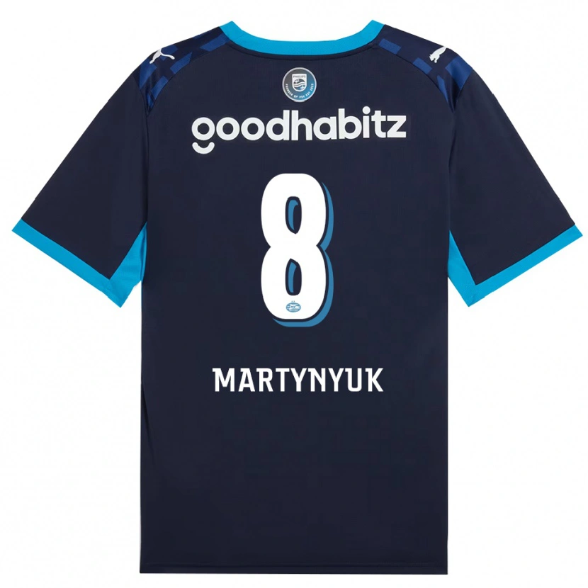Danxen Niño Camiseta Anton Martynyuk #8 Azuldodger Azulreal Equipación Tercera 2026/27 La Camisa