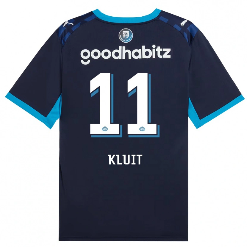 Danxen Niño Camiseta Fabio Kluit #11 Azuldodger Azulreal Equipación Tercera 2026/27 La Camisa