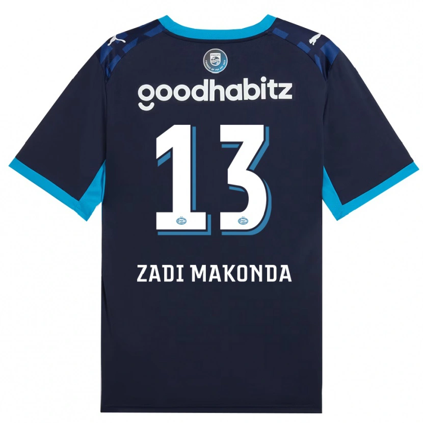 Danxen Niño Camiseta David Zadi Makonda #13 Azuldodger Azulreal Equipación Tercera 2026/27 La Camisa