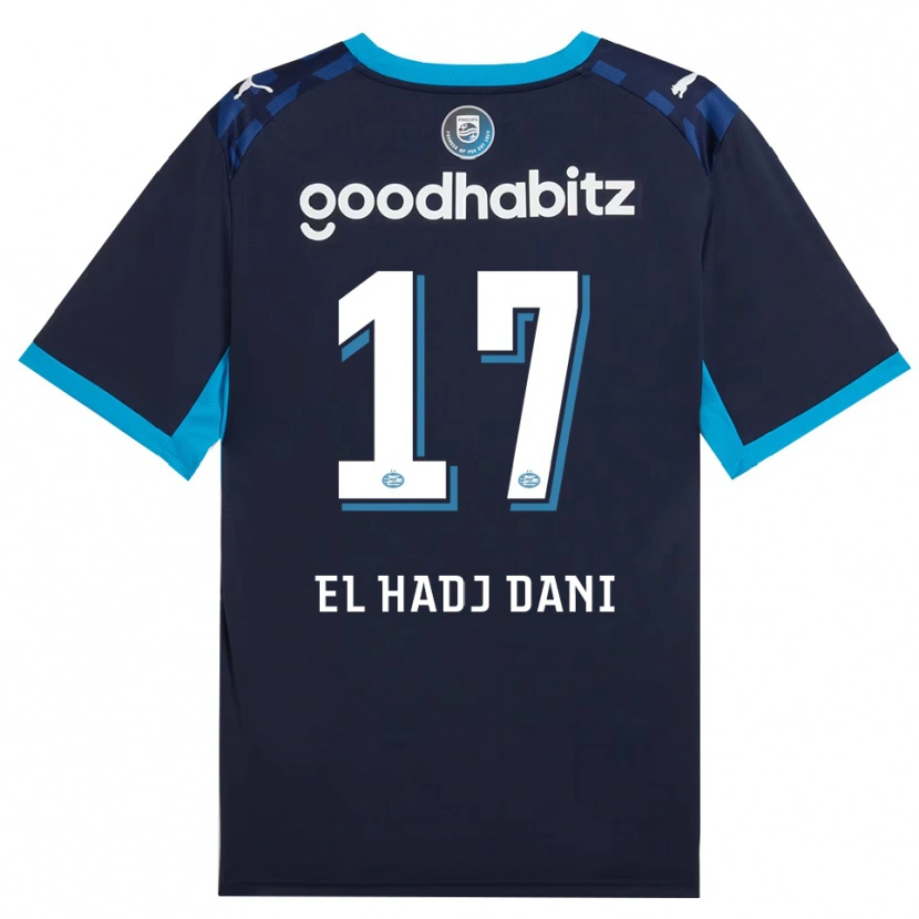 Danxen Niño Camiseta Soudais El Hadj Dani #17 Azuldodger Azulreal Equipación Tercera 2026/27 La Camisa