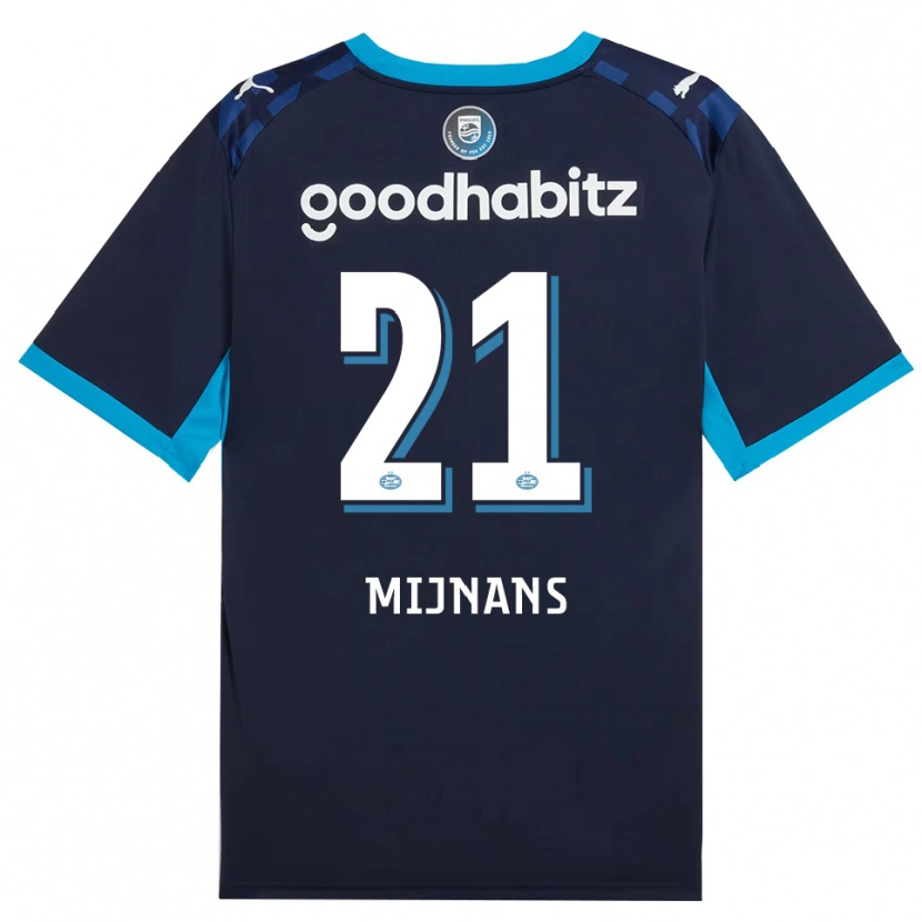 Danxen Niño Camiseta Sven Mijnans #21 Azuldodger Azulreal Equipación Tercera 2026/27 La Camisa