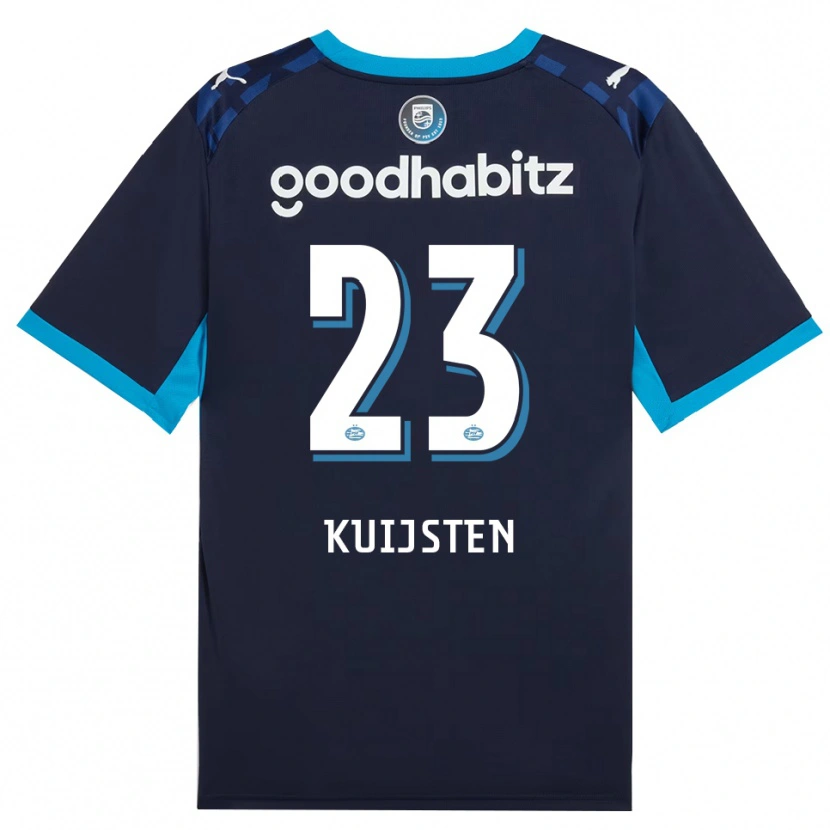 Danxen Niño Camiseta Stijn Kuijsten #23 Azuldodger Azulreal Equipación Tercera 2026/27 La Camisa
