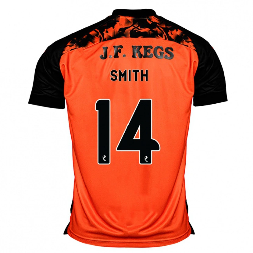 Danxen Hombre Camiseta Ellis Smith #14 Naranja Negro Blanco 1ª Equipación 2026/27 La Camisa