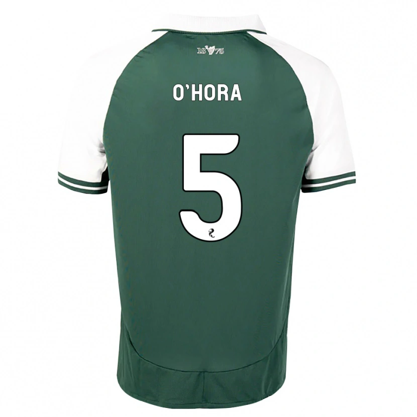 Danxen Hombre Camiseta Warren O'hora #5 Verde Marino Blanco 1ª Equipación 2026/27 La Camisa