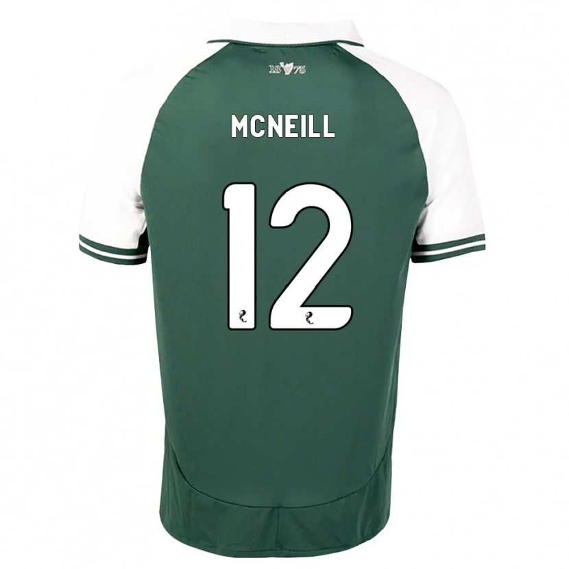 Danxen Hombre Camiseta Lewis Mcneill #12 Verde Marino Blanco 1ª Equipación 2026/27 La Camisa
