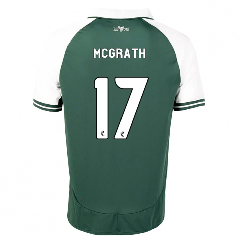 Danxen Hombre Camiseta Jamie Mcgrath #17 Verde Marino Blanco 1ª Equipación 2026/27 La Camisa
