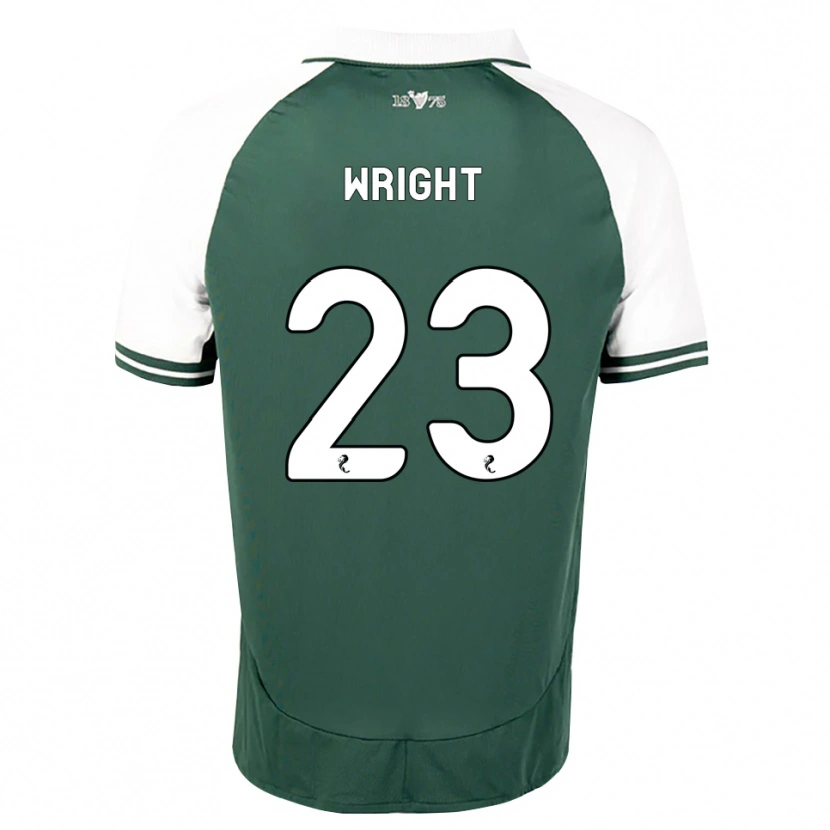 Danxen Hombre Camiseta Callum Wright #23 Verde Marino Blanco 1ª Equipación 2026/27 La Camisa