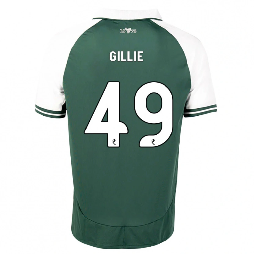 Danxen Hombre Camiseta Lewis Gillie #49 Verde Marino Blanco 1ª Equipación 2026/27 La Camisa
