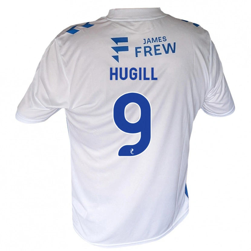 Danxen Hombre Camiseta Joe Hugill #9 Azul Real Blanco 1ª Equipación 2026/27 La Camisa