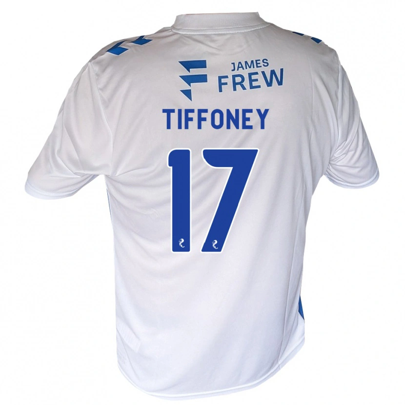 Danxen Hombre Camiseta Scott Tiffoney #17 Azul Real Blanco 1ª Equipación 2026/27 La Camisa