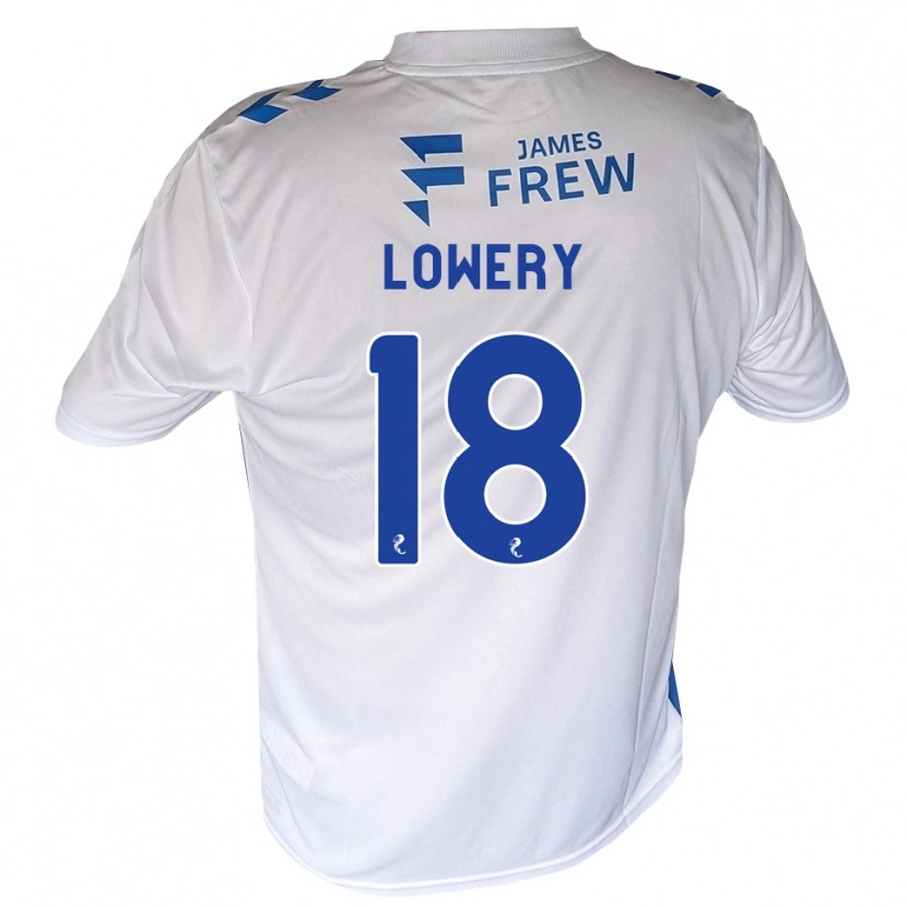 Danxen Hombre Camiseta Tom Lowery #18 Azul Real Blanco 1ª Equipación 2026/27 La Camisa