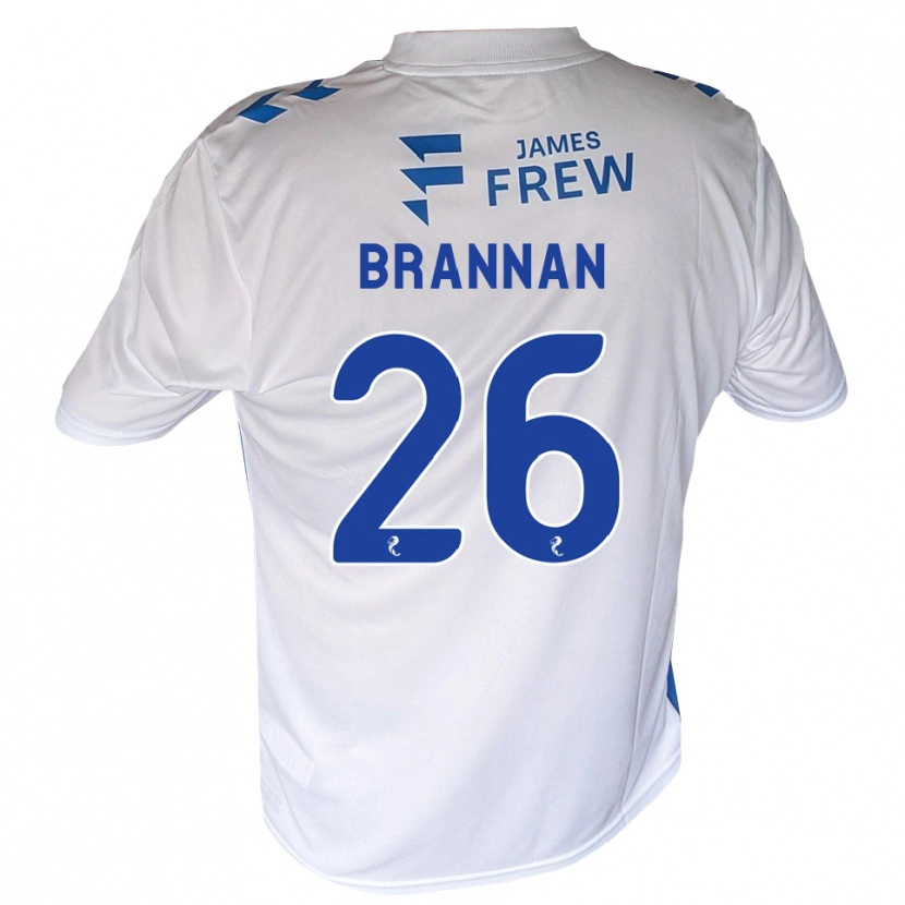 Danxen Hombre Camiseta Ben Brannan #26 Azul Real Blanco 1ª Equipación 2026/27 La Camisa