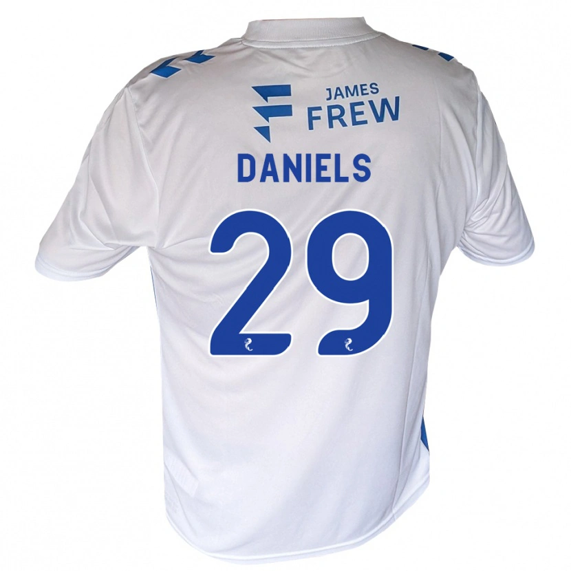 Danxen Hombre Camiseta Djenairo Daniels #29 Azul Real Blanco 1ª Equipación 2026/27 La Camisa