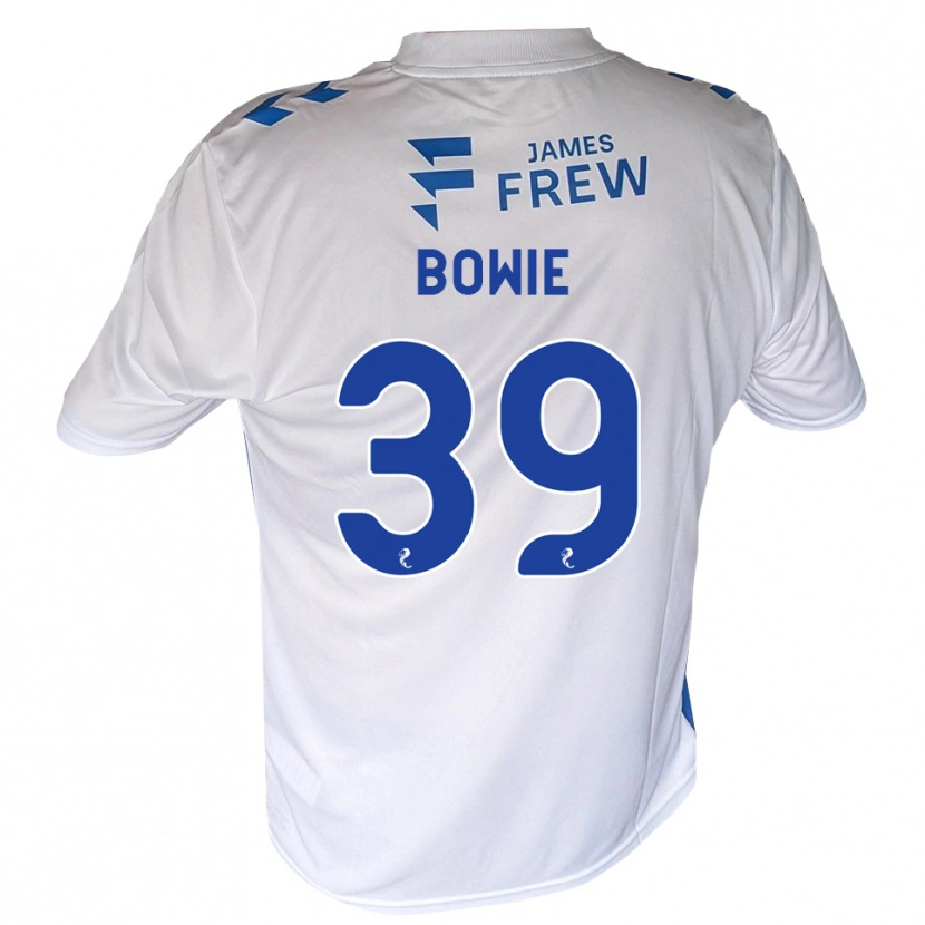 Danxen Hombre Camiseta Euan Bowie #39 Azul Real Blanco 1ª Equipación 2026/27 La Camisa