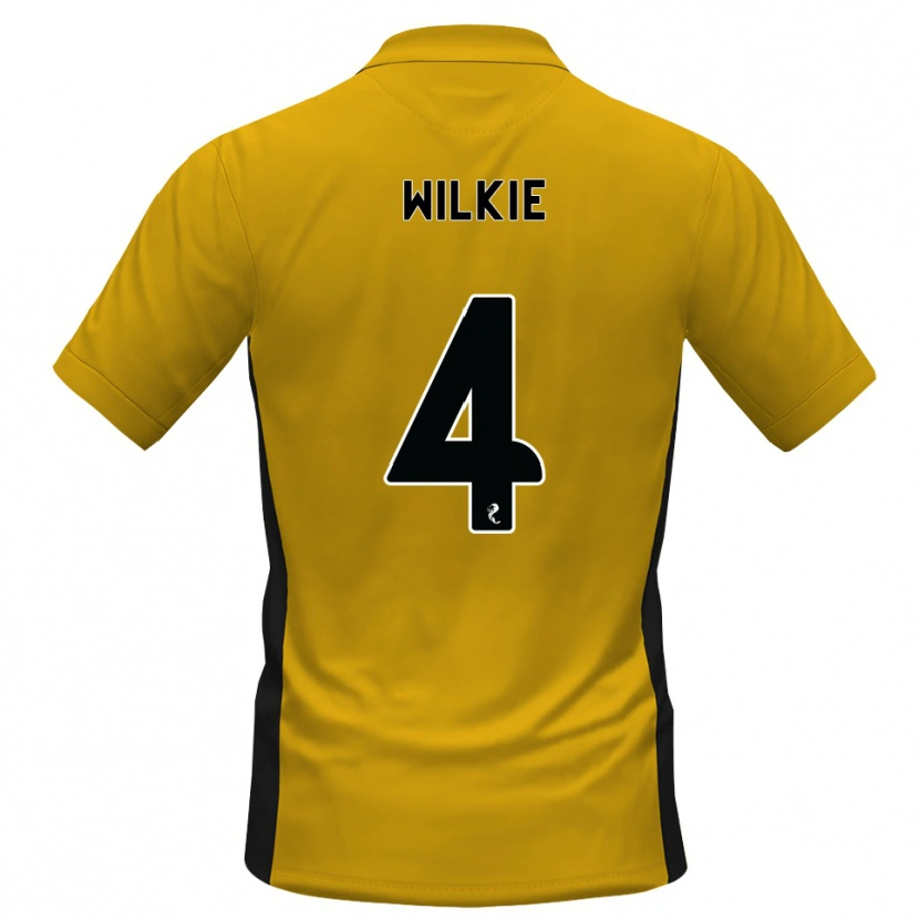 Danxen Hombre Camiseta Jack Wilkie #4 Naranja Negro 1ª Equipación 2026/27 La Camisa
