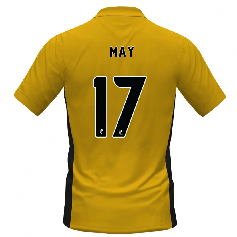 Danxen Hombre Camiseta Stevie May #17 Naranja Negro 1ª Equipación 2026/27 La Camisa