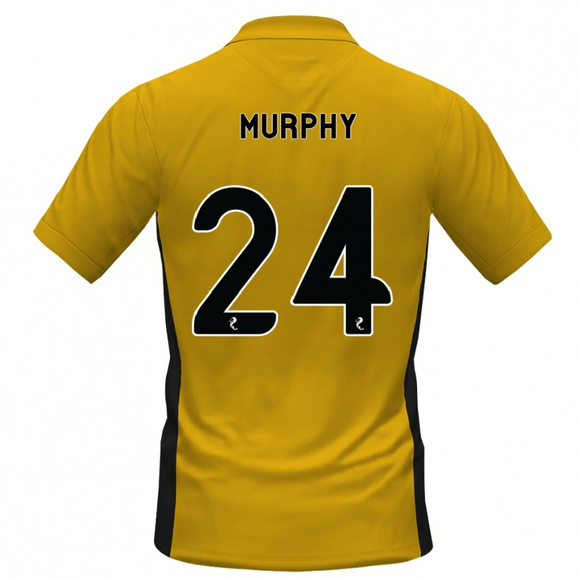 Danxen Hombre Camiseta Jessica Murphy #24 Naranja Negro 1ª Equipación 2026/27 La Camisa