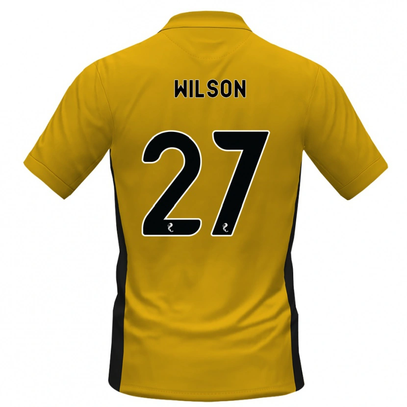 Danxen Hombre Camiseta Danny Wilson #27 Naranja Negro 1ª Equipación 2026/27 La Camisa