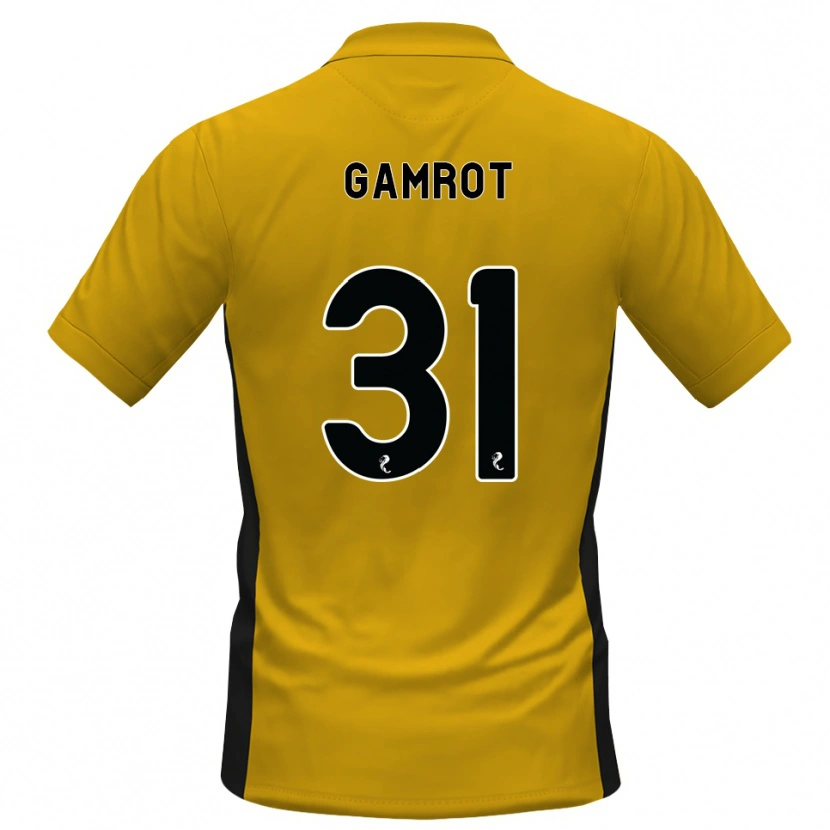 Danxen Hombre Camiseta Schenai Gamrot #31 Naranja Negro 1ª Equipación 2026/27 La Camisa