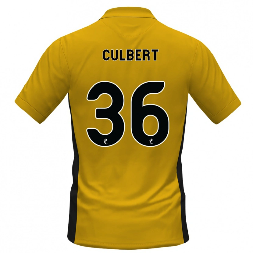 Danxen Hombre Camiseta Sam Culbert #36 Naranja Negro 1ª Equipación 2026/27 La Camisa