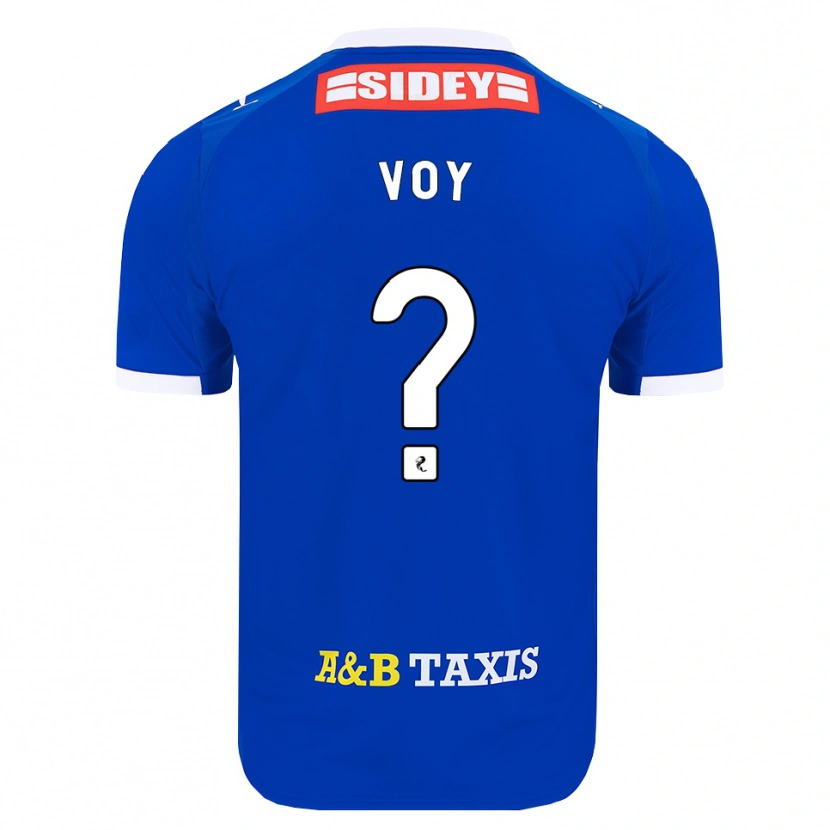 Danxen Hombre Camiseta Cole Voy #0 Azul Rojo Amarillo 1ª Equipación 2026/27 La Camisa