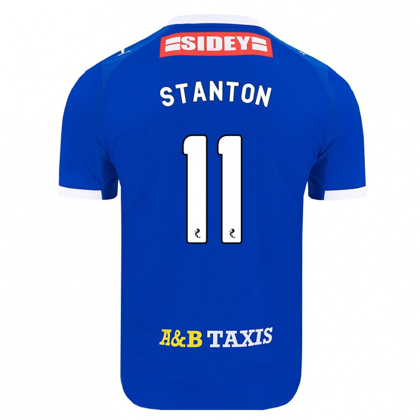 Danxen Hombre Camiseta Sam Stanton #11 Azul Rojo Amarillo 1ª Equipación 2026/27 La Camisa