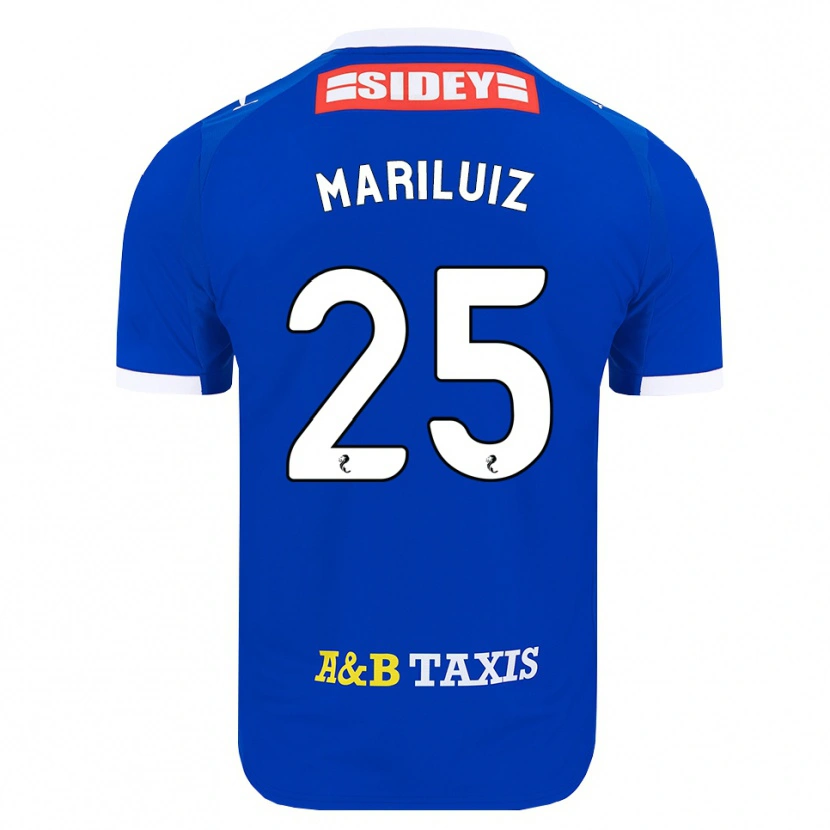 Danxen Hombre Camiseta Mariluiz Sanchez #25 Azul Rojo Amarillo 1ª Equipación 2026/27 La Camisa