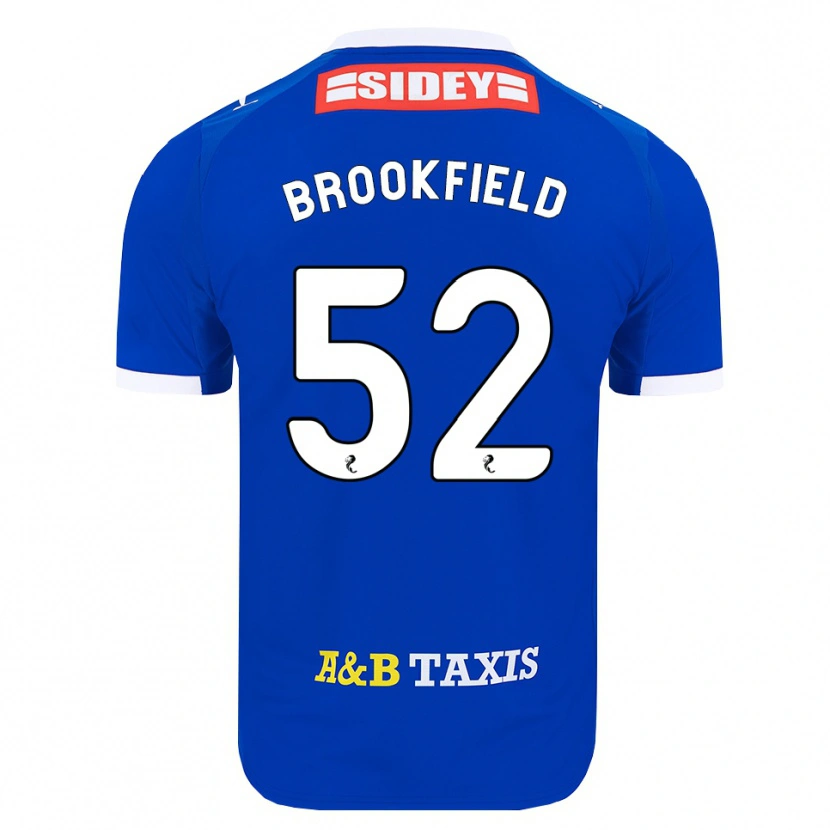 Danxen Hombre Camiseta Arran Brookfield #52 Azul Rojo Amarillo 1ª Equipación 2026/27 La Camisa