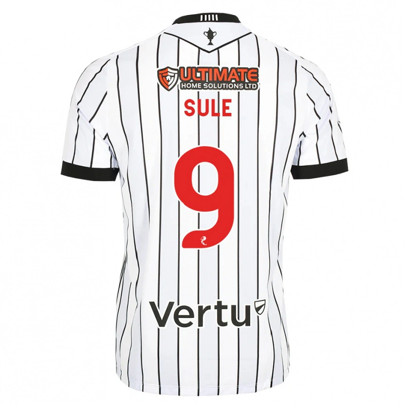 Danxen Hombre Camiseta Eseosa Sule #9 Blanco Negro Rojo 1ª Equipación 2026/27 La Camisa