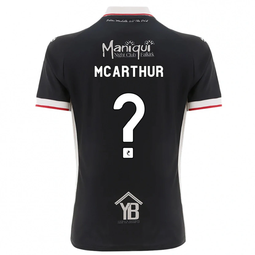 Danxen Hombre Camiseta Lucy Mcarthur #0 Negro Blanco Rojo 1ª Equipación 2026/27 La Camisa